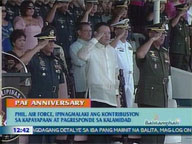  QTV:  PAF notes contribution to security, disaster response