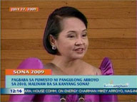  QTV:  SONA 2009: Is Arroyo really stepping down?