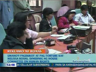 <b>QTV:</b> House panel hears alleged abduction, torture of Melissa Roxas