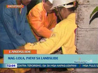  QTV:  Landslide kills grandma, grandson in Antipolo