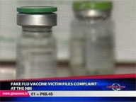 <b> QTV: </b> Fake flu vaccine victim files complaint at NBI