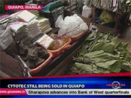  QTV:  Abortifacients still being sold in Quiapo