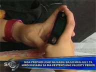 <b>Saksi:</b> Expiry dates of cell phone loads extended starting July 19