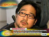 Ex-Eraserheads member accused of mauling graphic artist