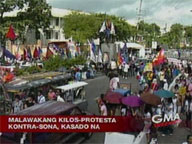 Protesters prepare for SONA