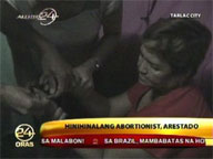 Suspected abortionist falls in Tarlac City