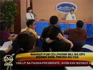 COA alarmed by huge cellphone bills of OPS since 2008