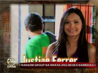Castaway Justine admits to being a transsexual