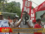 Transport group protests oil price hike