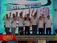 Possible presidential aspirants take oath for clean polls