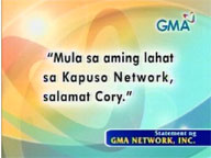 <b>QTV:</b> GMA Network Inc. condoles with the Aquino family