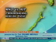  QTV:  Navy spokesman Lt. Col. Arevalo on Palawan clash