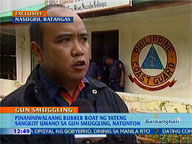  QTV:  Coast Guard recovers rubber boat allegedly used in gun smuggling