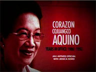 <b>iWitness: </b>Corazon Cojuangco Aquino
