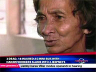   QTV:   2 dead, 18 hurt as Hanjin bus slams into jeepneys in Zambales