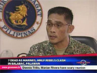 <b> QTV: </b> 7 dead as Marines, MNLF rebs clash in Palawan