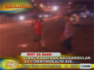 Gang war erupts along Commonwealth Ave in QC