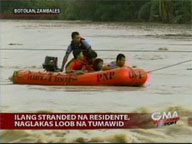 Heavy rains strand many residents in Botolan, Zambales