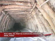 Father, son trapped in Cebu mine collapse
