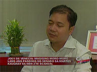 Joey de Venecia: Hearing on ZTE mess will just be a show