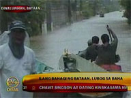 Floods hit Bataan down