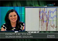 <b>Showbiz Central: </b>Sunshine Dizon takes lie detector test