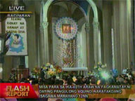 Mass for 40th day after Cory Aquino's death to start 12 noon Friday