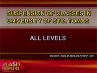 UST suspends afternoon classes