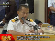 Captain of ill-fated SuperFerry 9 ship testifies at SBMI hearing