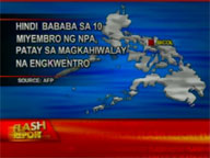 At least 9 NPA rebels killed in Bicol clashes