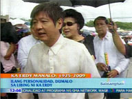  QTV:  Top personalities at INC's Ka Erdy burial