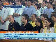 <b>QTV:</b> Update on Mass for Cory at Redemptorist Church