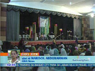  QTV:  Muslims gather at Amoranto gym to mark end of Ramadan