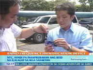 <b>QTV:</b> NTC says it has yet to approve LTO's RFID project