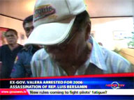 <b> QTV: </b> Ex-Gov. Valera arrested for 2006 killing of Rep. Luis Bersamin