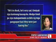 <b> QTV: </b> Dennis Trillo's friend drowns in Boracay accident