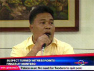  QTV:  Suspect turned witness points finger at Montero