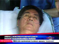   QTV:   Jimenez, Montenegro plead not guilty on Ruby Rose slay