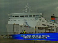  Saksi:  Ship grounded as Aboitiz seeks to lift suspension order
