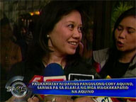 <b>Saksi:</b> Death of Cory Aquino still fresh in the memory of Aquino children