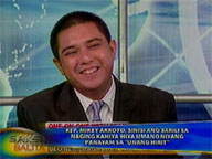 <b>Saksi:</b> Mikey Arroyo blames self for hot-seat treatment in interview