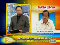Interview with Sen. Gordon on last Senate hearing on ZTE-NBN mess