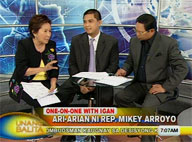 Interview with Rep. Mikey Arroyo on his properties