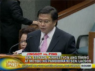 Sen. Estrada questions timing and motive of Lacson speech