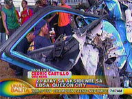 2 killed in road accident in Quezon City