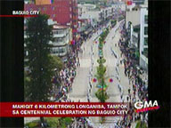 Baguio celebrates 100th year with 6-km longanisa