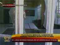 Grenade explosion mars police training in Manila