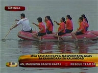 Philippine Coast Guard trains for rescue operations