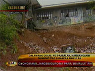 2 Benguet school buildings endangered by landslides