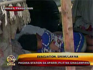 Rosales, Pangasinan evacuation underway